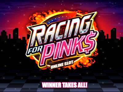 Racing for Pinks Slot Logo