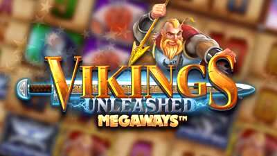 Top Slot Game of the Month: Vikings Unleashed Megaways Slot Logo