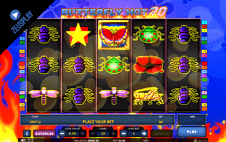 Butterfly Hot 20 Slot Machine