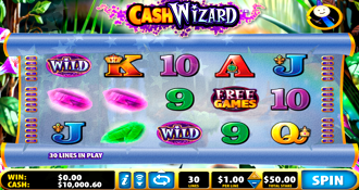 Cash wizard slot machine online, free play video poker