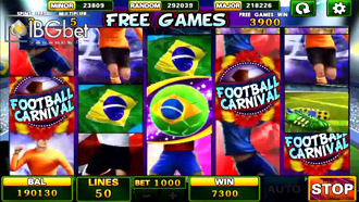 Football Carnival Slot Machine