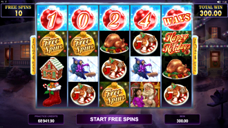 Happy Holidays Slot Machine