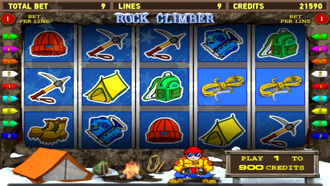 Rock Climber Slot Machine