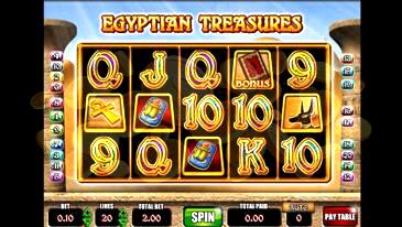 Casino Slots Treasures of Egypt
