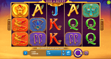 Egyptian Rise Slot Machine Online