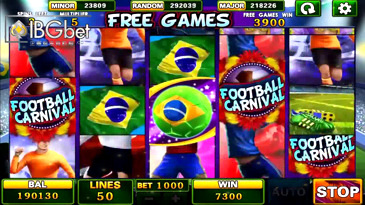 Football Carnival Slot Machine