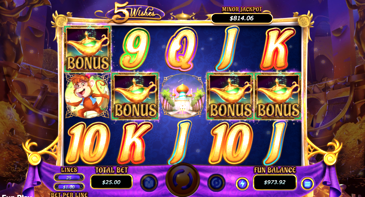 Genie Wishes Slot Machine