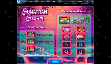 Igt Slots: Sumatran Storm
