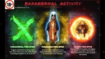 Paranormal Activity Slot Machine