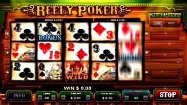 Reely Poker Slot Machine