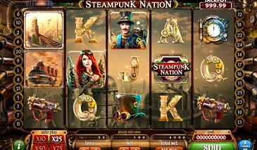 Steampunk Nation Online Slot