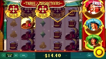 The Musketeers Slot Machine