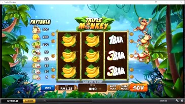 Triple Monkey Slot Machine