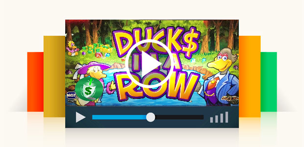 Duck$ in a Row Classic Slot Machine