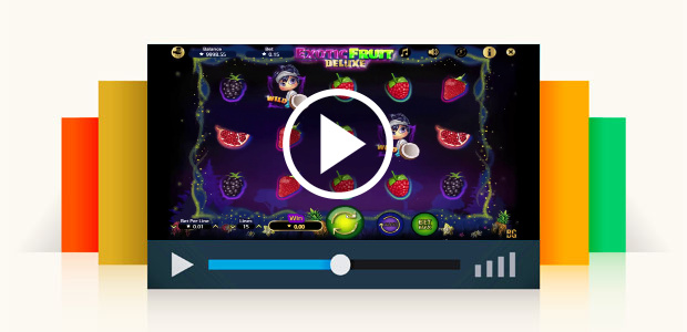 Exotic Fruit Deluxe Slot from Booming Games - Gameplay