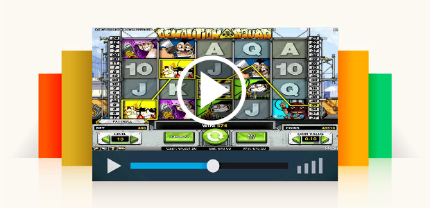 Free Demolition Squad Slot Machine by Netent Gameplay