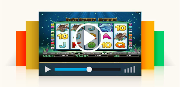 Free Dolphin Reef ™ Slot Machine Game Preview by