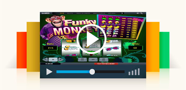 Funky Monkey ™ Free Slot Machine Game Preview by