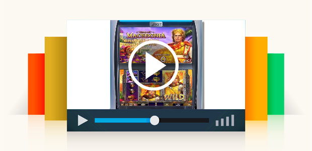 King of Macedonia™ Video Slots by Igt - Game Play Video