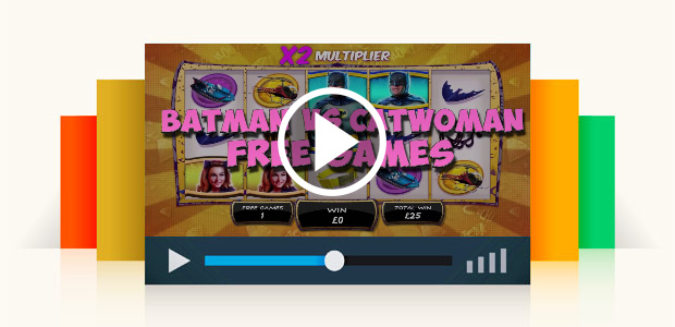 Playtech: Batman & Catwoman Cash Slot Release