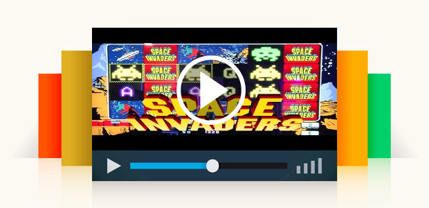 Space Invaders Skill-based Slot Machine from Scientific Games