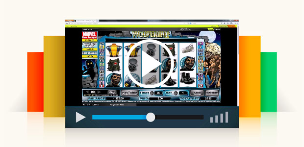 Wolverine Slot-machine - Played by Casinoportalen