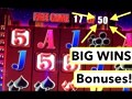 Big Wins!!! Live Play and Bonuses on Big City 5s Slot