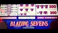 Blazing Sevens Slot Machine-winning!