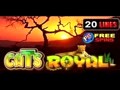 Cats Royal - Slot Machine - 20 Lines + Bonus