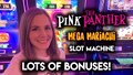 Epic Battle with Pink Panther Slot Machine!! Persistence