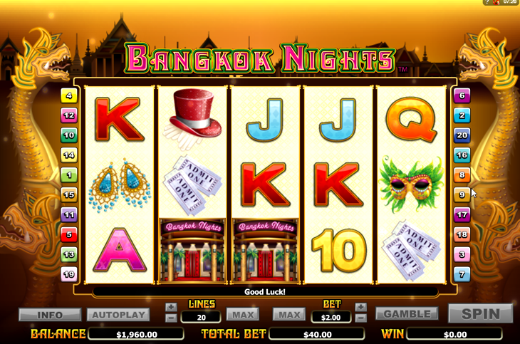 Bangkok Nights Slot Machine Online