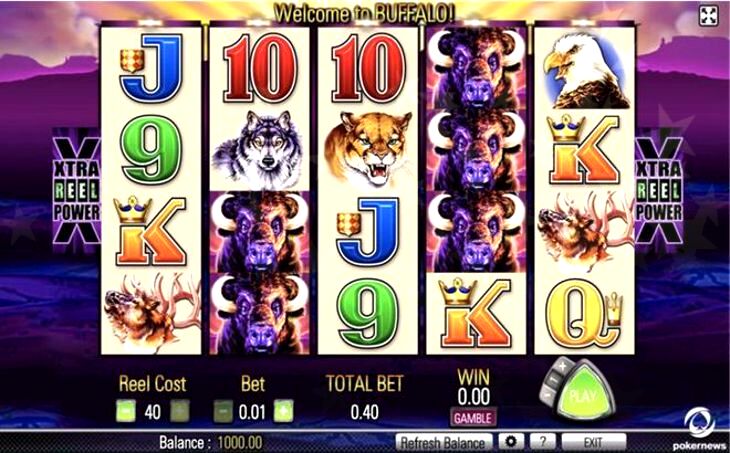 can i play buffalo slots online