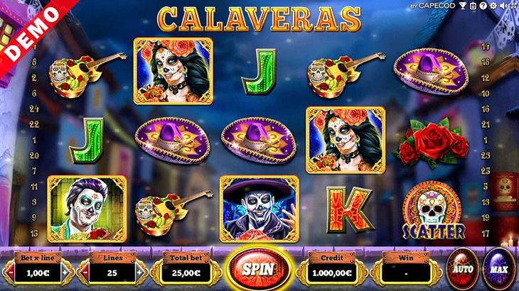 Calaveras Slot Machine