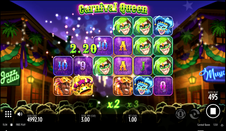Carnival Bonus Slot Machine