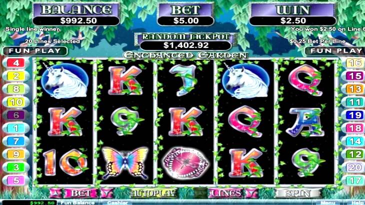 Enchanted Garden Slot Machine