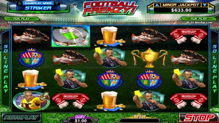 Football Frenzy Slot Machine
