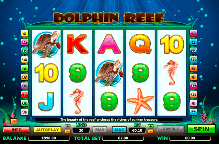 Free Dolphin Cash Slot Machine