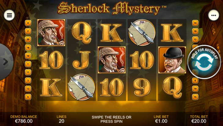 Free Sherlock Mystery Slot Machine