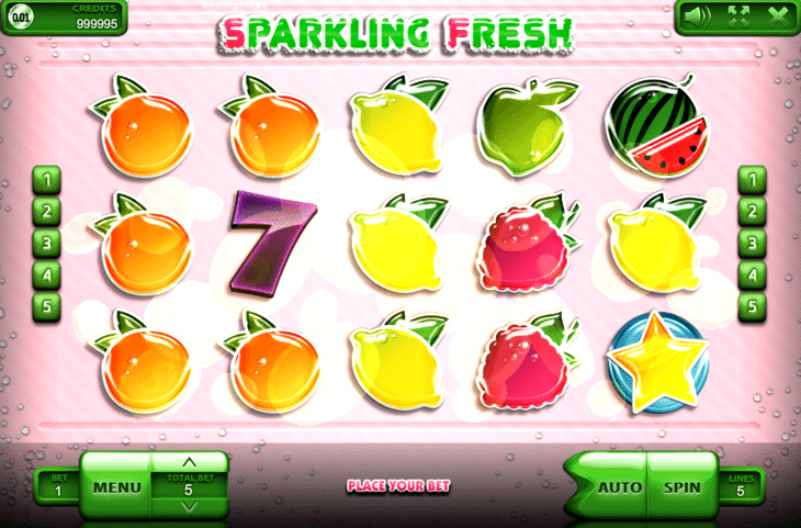 Free Sparkling Fresh Slot Machine