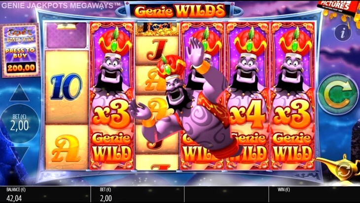Genie Jackpots Online Slot