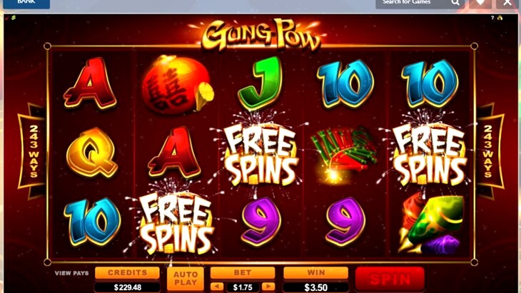Gung Pow Slot Machine