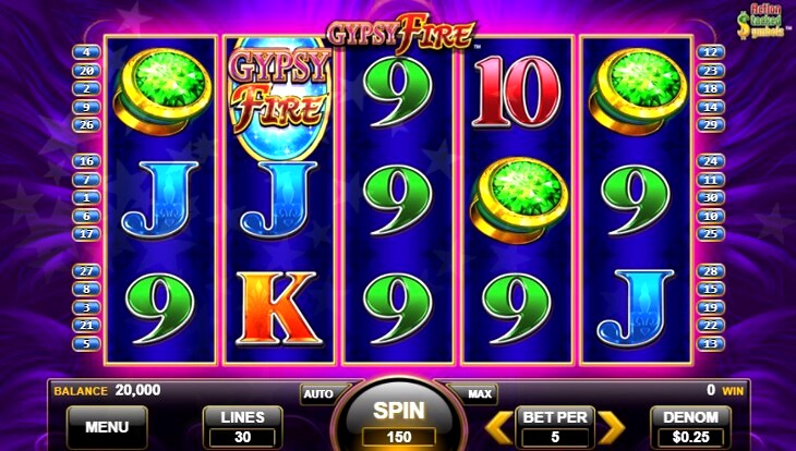 Gypsy Fire Slot Machine