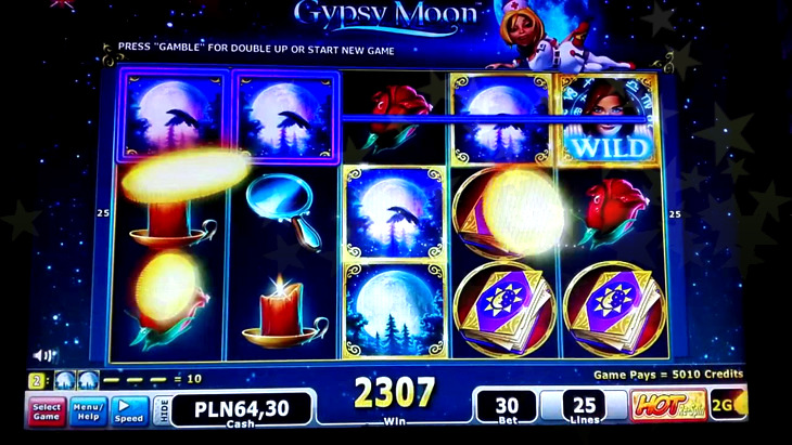 Gipsy Moon Slot Machine Online