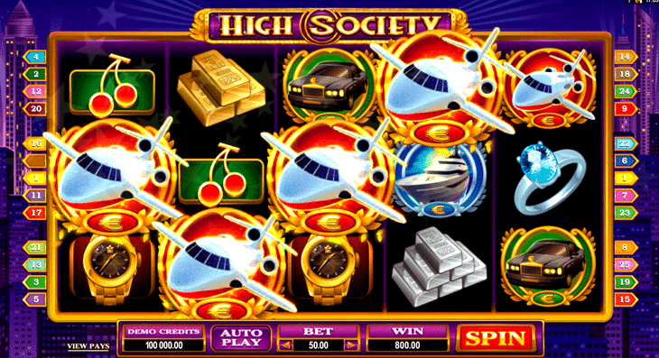 High Society Slot Machine