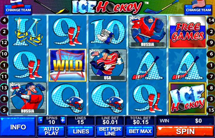 ice hockey slot