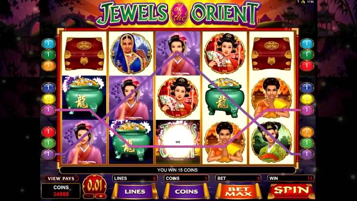 Jewels of the Orient Slot