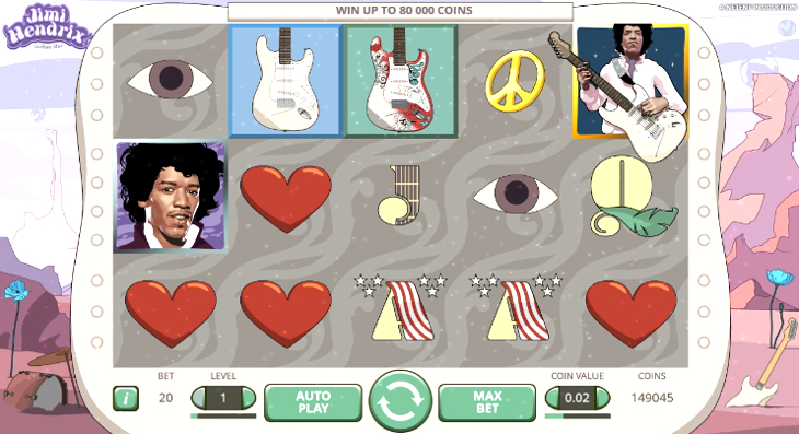 Jimmy Hendrix Slot