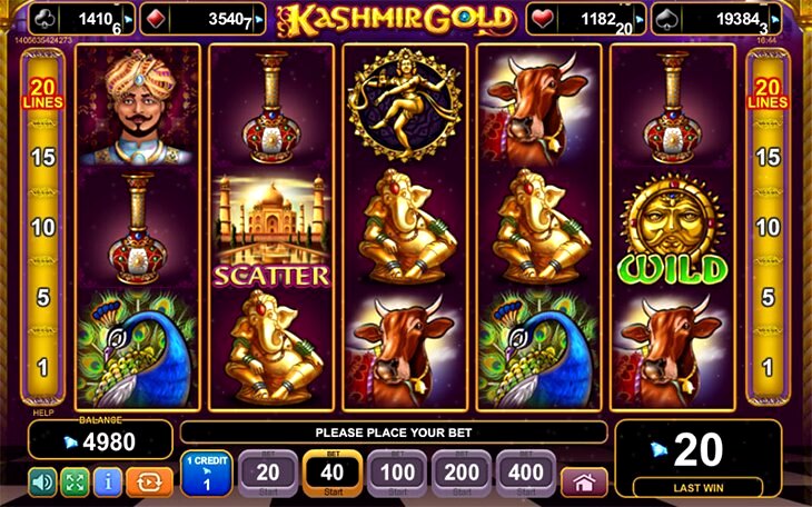 Kashmir Gold Online Slot