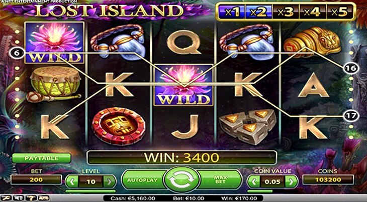 Lost Island Slot Machine