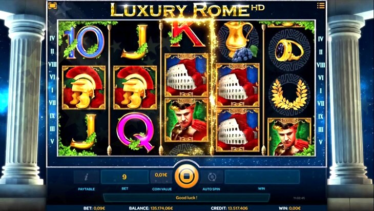 Luxury Rome Slot Machine